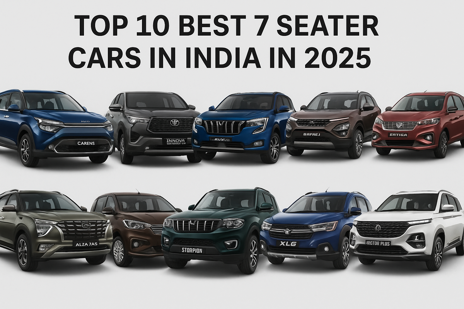 7 Seaters Cars